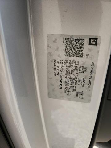 2019 CHEVROLET CORVETTE Z - 1G1YT2D64K5605075