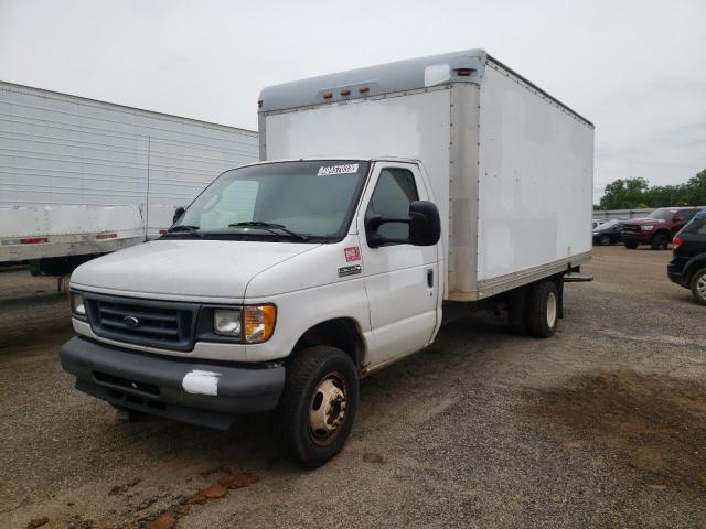 Salvage cars for sale from Copart Mocksville, NC: 2006 Ford Econoline E350 Super Duty Cutaway Van