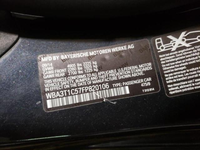 2015 BMW 428 XI SUL - WBA3T1C57FP820106