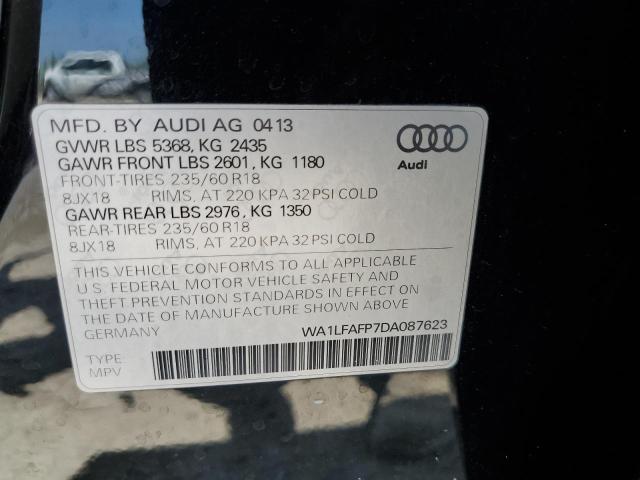 VIN WA1LFAFP7DA087623 2013 Audi Q5, Premium Plus no.14