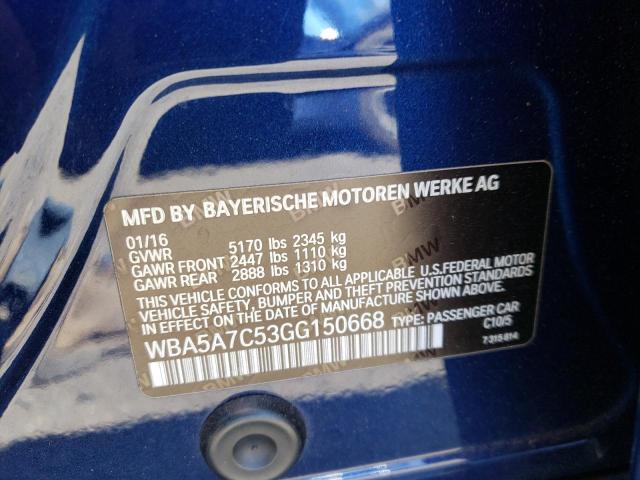2016 BMW 528 XI - WBA5A7C53GG150668