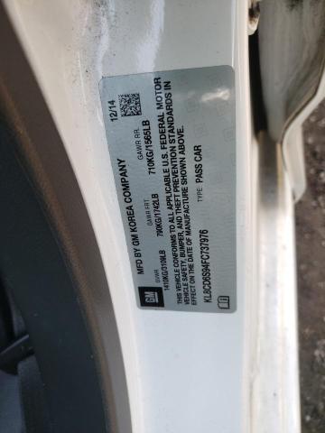 2015 CHEVROLET SPARK KL8CD6S94FC737976