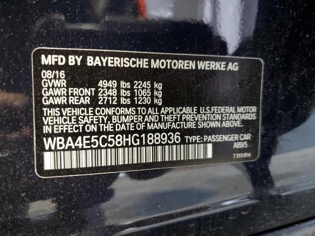 2017 BMW 440XI GRAN - WBA4E5C58HG188936