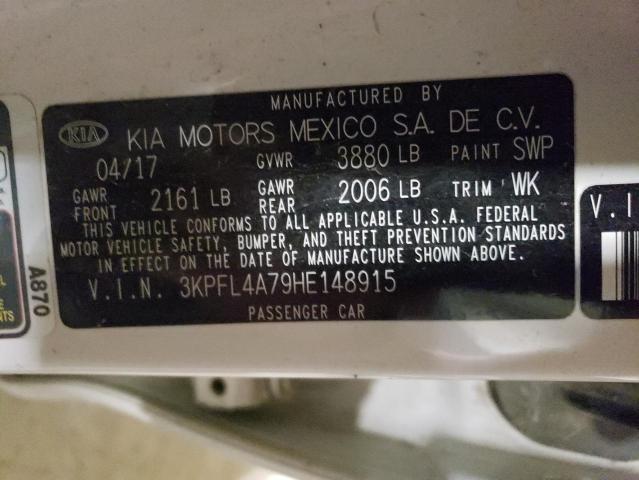 2017 KIA FORTE - 3KPFL4A79HE148915
