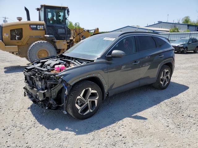Salvage cars for sale from Copart Albany, NY: 2022 Hyundai Tucson SEL Convenience