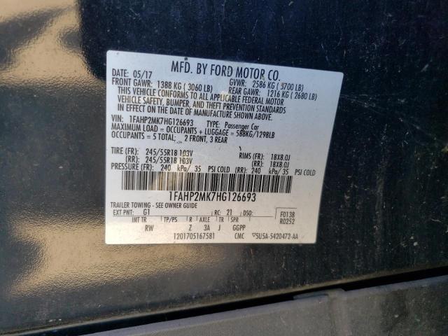2017 FORD TAURUS POL - 1FAHP2MK7HG126693