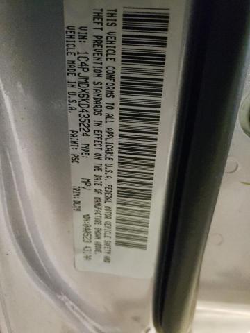 1C4PJMDX6KD435224 Jeep Cherokee Limited