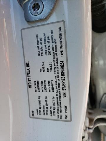 5YJ3E1EB1KF390254 Tesla MODEL 3