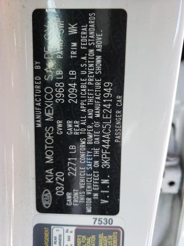 3KPF44AC5LE241949 KIA FORTE GT