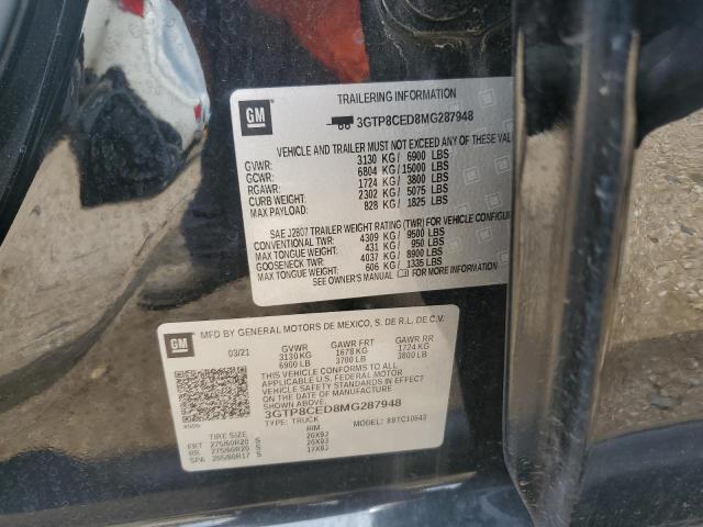 3GTP8CED8MG287948 GMC Sierra C1500 Elevation