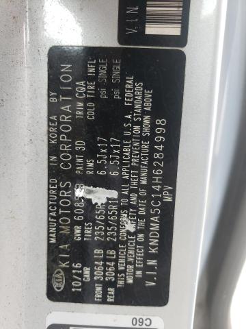 KNDMA5C14H6284998 KIA Sedona L