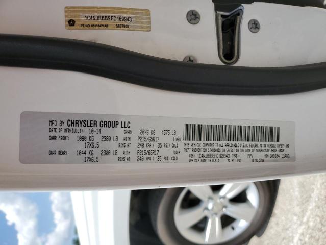 2015 JEEP PATRIOT 1C4NJRBB9FD169943
