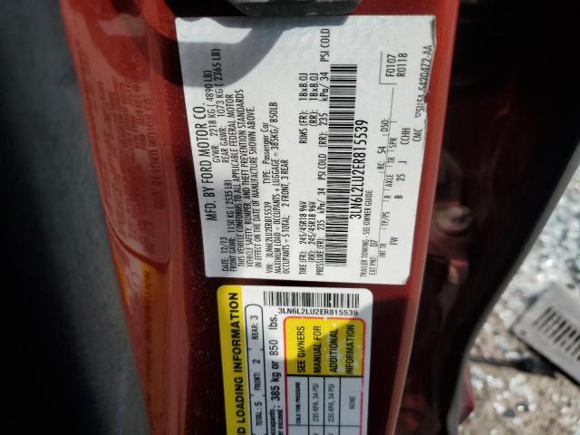 3LN6L2LU2ER815539 Lincoln MKZ HYBRID