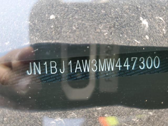 2021 NISSAN QASHQAI JN1BJ1AW3MW447300