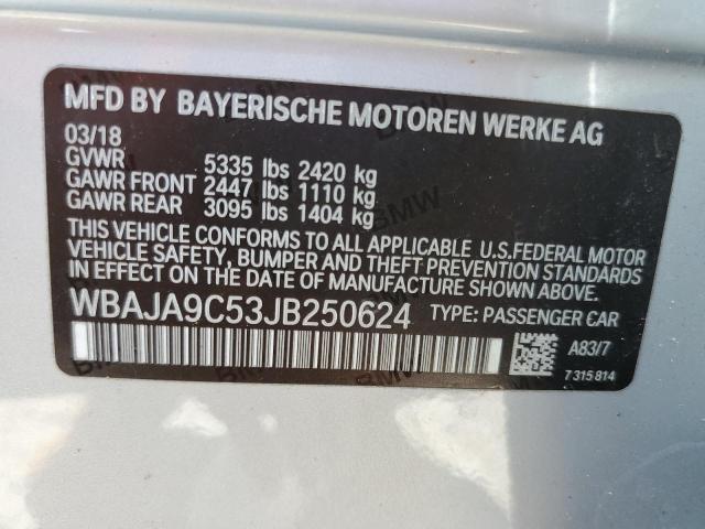WBAJA9C53JB250624 BMW 530e