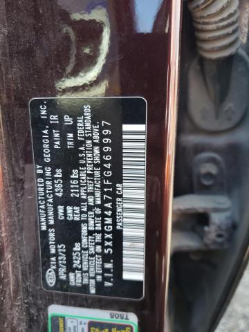 5XXGM4A71FG469997 KIA Optima Lx