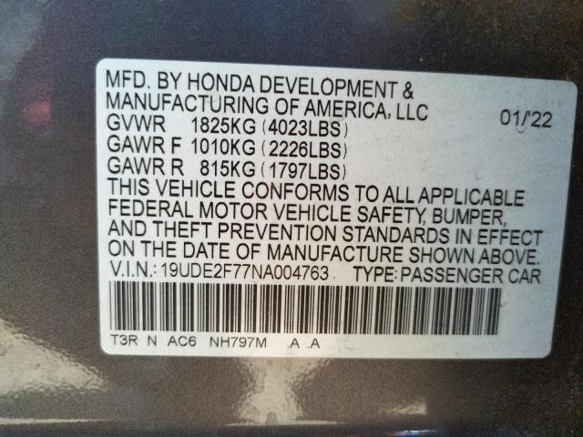 19UDE2F77NA004763 Acura Ilx Premium