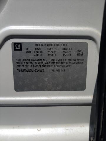 1G4G45G33GF284582 Buick Lacrosse Sport Touring