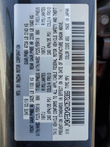 JM3KFBDM2K0576389 Mazda Cx-5 Grand Touring