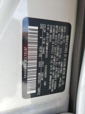 JN1BJ1CW7NW494540 Nissan Rogue Sport Sl