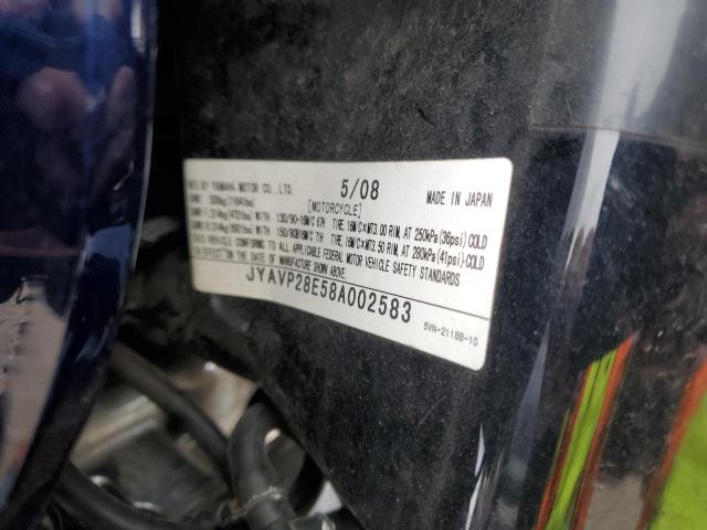 2008 YAMAHA XV1700 A JYAVP28E58A002583
