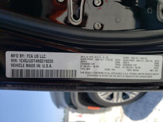 2022 JEEP WAGONEER S 1C4SJUDT4NS219220