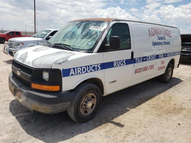 Salvage cars for sale from Copart Andrews, TX: 2004 Chevrolet Express G2500