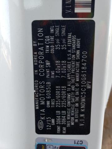 KNDMC5C10G6184700 KIA SEDONA EX