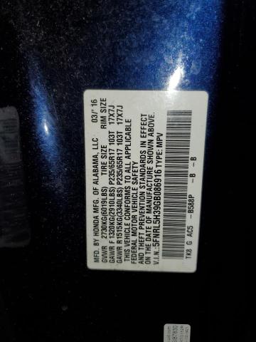 5FNRL5H39GB086916 2016 HONDA ODYSSEY - Image 13