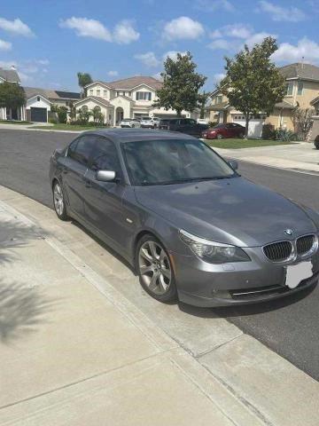 Salvage cars for sale from Copart Colton, CA: 2008 BMW 535 I