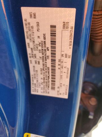 2021 FORD BRONCO FIR 1FMEE5EP8MLA40305