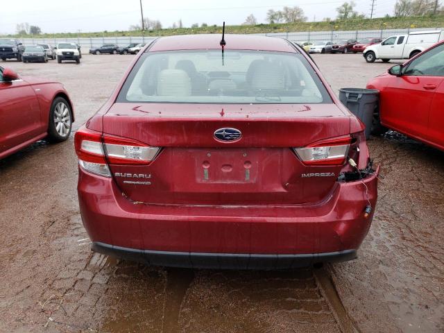 VIN: 4S3GKAA62J1621124 Auction: COPART Lot: 53256453 Location: CO - COLORADO SPRINGS 4S3GKAA62J1621124 SUBARU IMPREZA 2018 RED Photo 6