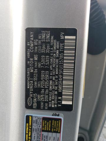 2015 HYUNDAI SANTA FE G - KM8SR4HF5FU115785