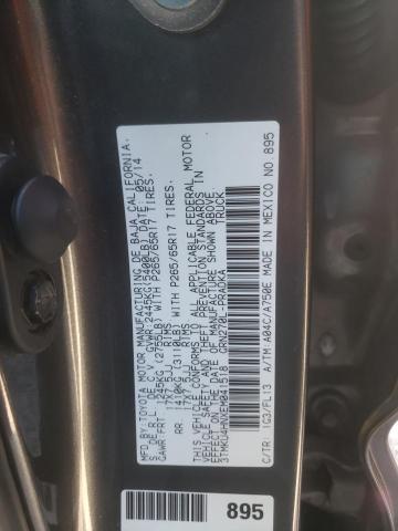 3TMKU4HNXEM041518 Toyota Tacoma Double Cab Prerunner Long Bed