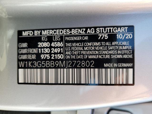 2021 MERCEDES-BENZ A 35 AMG - W1K3G5BB9MJ272802