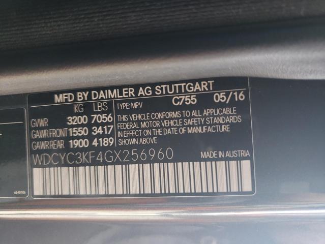WDCYC3KF4GX256960 Mercedes-Benz G 550
