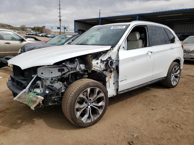 Salvage cars for sale from Copart Colorado Springs, CO: 2017 BMW X5 XDRIVE4