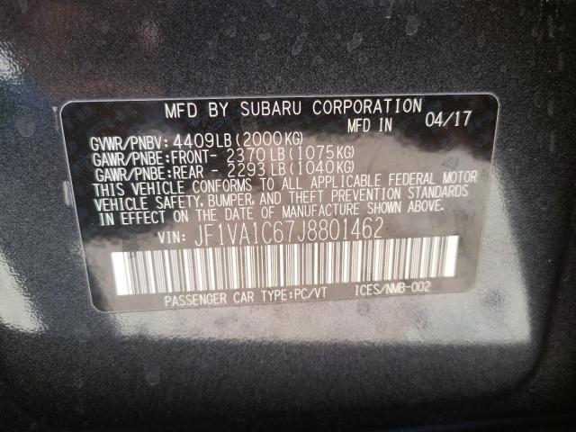 JF1VA1C67J8801462 Subaru Wrx Premium