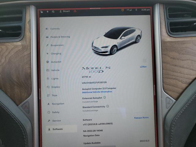 5YJSA1E21JF293139 Tesla MODEL S