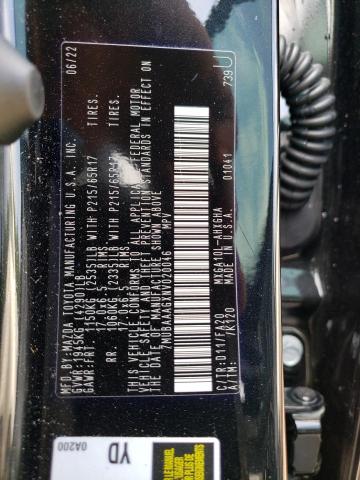 2022 TOYOTA COROLLA CR - 7MUBAAAGXNV020046