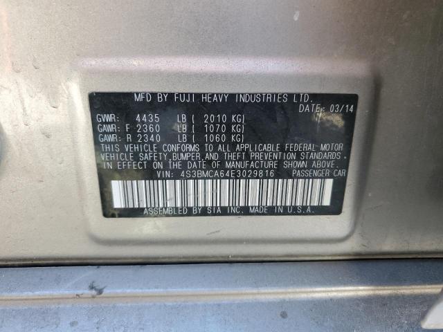 4S3BMCA64E3029816 Subaru Legacy 2.5i