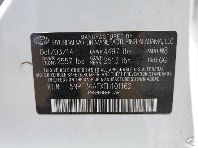 5NPE34AFXFH101162 Hyundai Sonata Sport