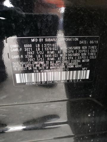 4S4WMARD5L3400712 Subaru Ascent Touring