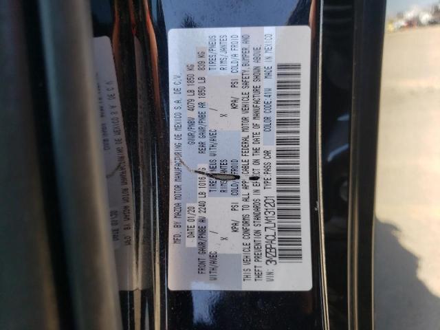 3MZBPACL7LM131201 Mazda 3 SELECT