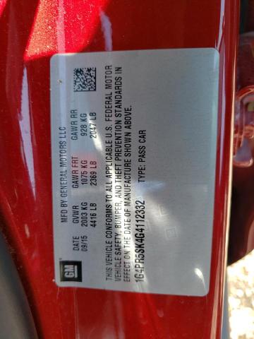 1G4PR5SK4G4112332 Buick Verano Convenience