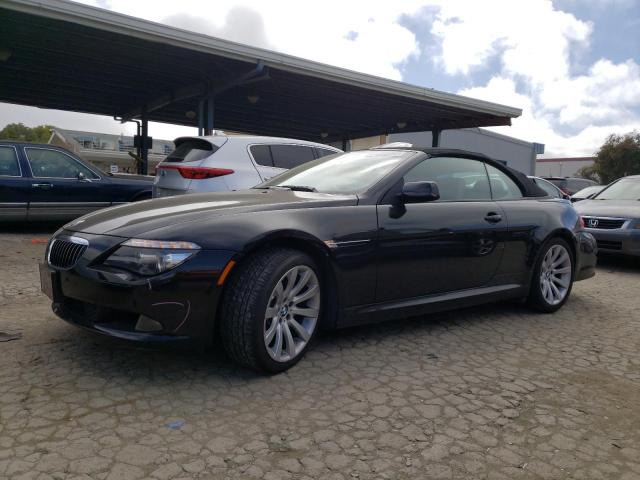 VIN: WBAEB53599CX58223 Auction: COPART Lot: 52223263 Location: CA - HAYWARD WBAEB53599CX58223 BMW 6 SERIES 2009 BLACK Photo 1