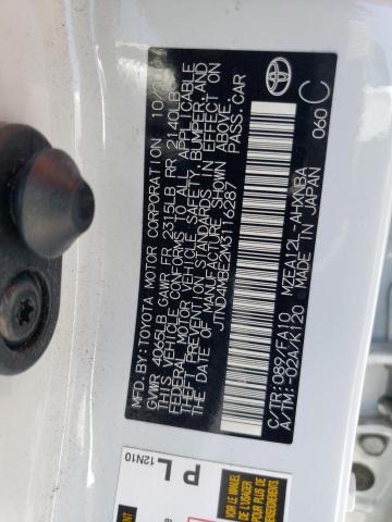 JTND4MBE2M3116287 Toyota COROLLA SE