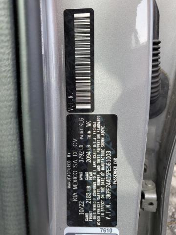 3KPF24AD5PE561003 KIA FORTE LX