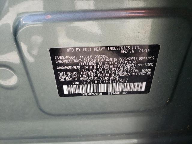 JF2SJAFC7FH579447 Subaru Forester 2.5i Premium