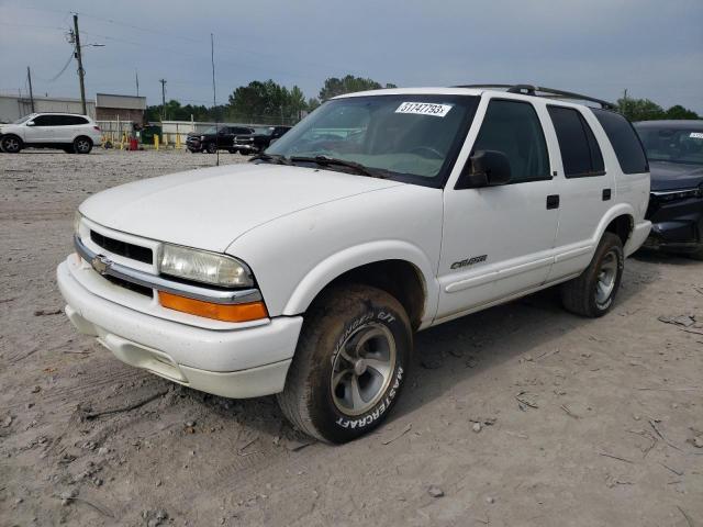 Chevrolet Blazer salvage cars for sale: 2002 Chevrolet Blazer